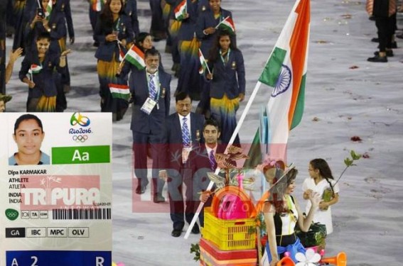 Nation congratulates Tripura’s girl Dipa for her outstanding performance in Rio : Final on 14th Aug Nation congratulates Tripura’s girl Dipa for her outstanding performance in Rio : Final on 14th Aug
